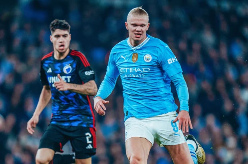 Obrazek newsa : Liga Mistrzów: Manchester City znokautował Kopenhagę. Tym razem wpadka Grabary (WIDEO)