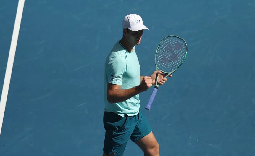 Obrazek newsa : Australian Open: Pierwszy raz Hurkacza! Jest w ćwierćfinałach