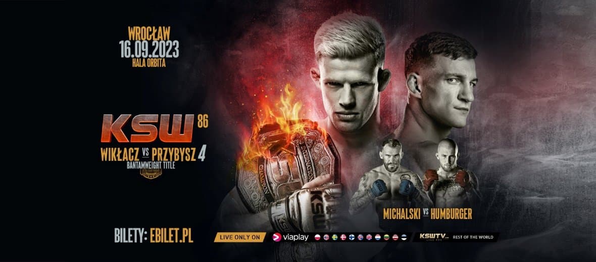 Obrazek newsa : Odwieczni rywale zawalczą o mistrzowski pas podczas gali KSW 86 (Zapowiedź)