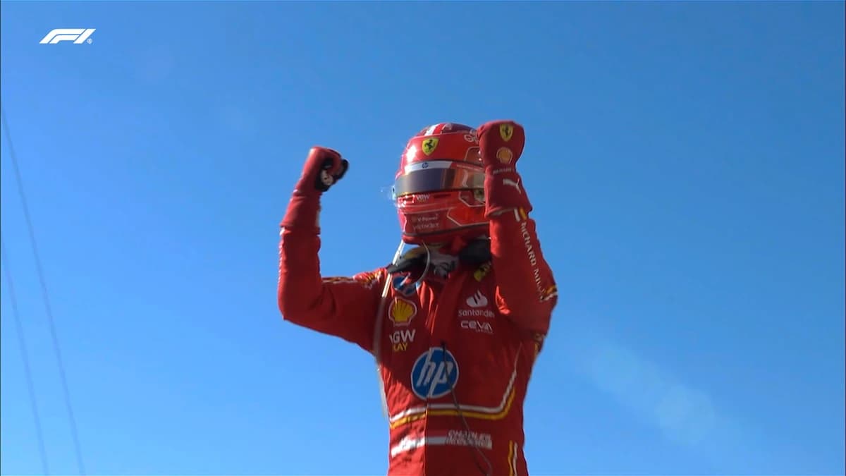 Obrazek newsa : GP USA: Charles Leclerc dowozi dublet Ferrari