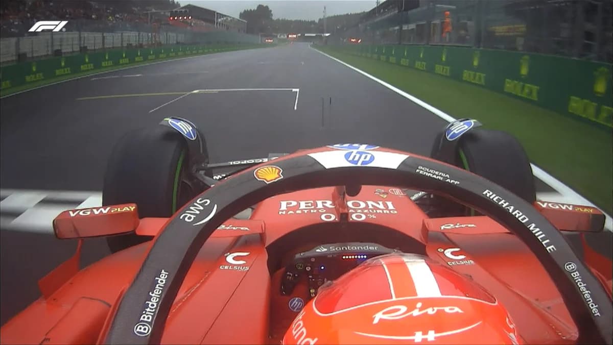 Obrazek newsa : F1: Verstappen najszybszy, Leclerc z pole position w Belgii