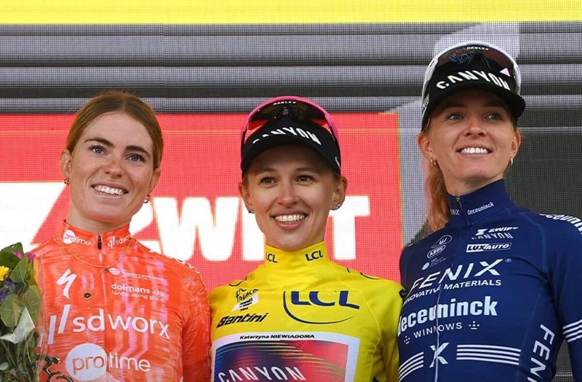 Obrazek newsa : Katarzyna Niewiadoma wygrywa kolarski Tour de France