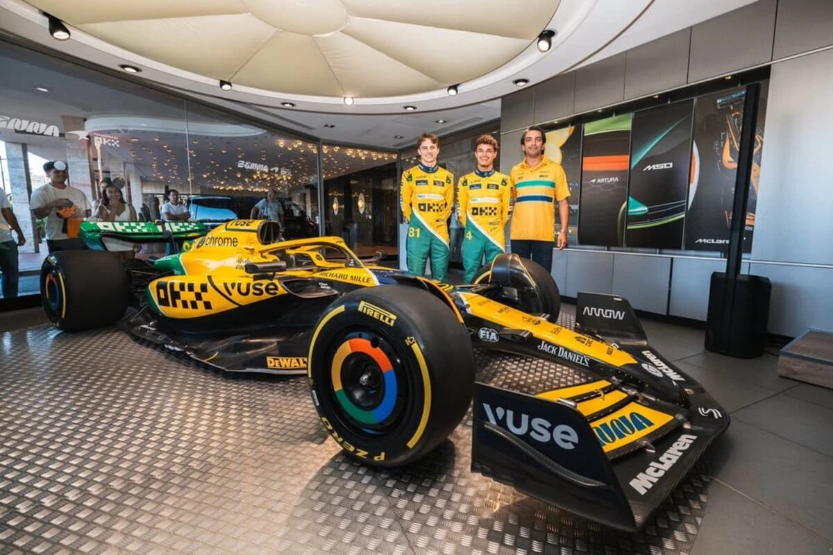 Obrazek newsa : McLaren z nowym malowaniem na Monako - czyli małe formułowe newsy #11