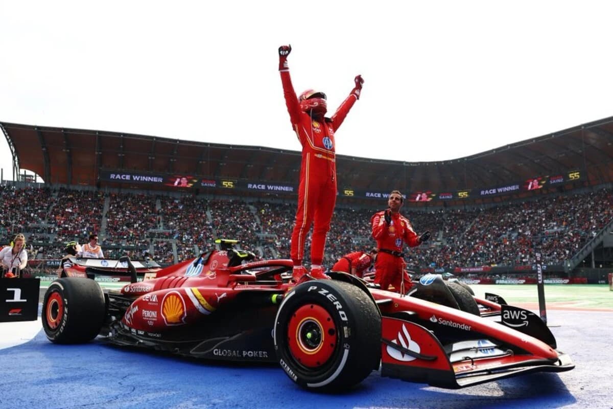 Obrazek newsa : F1: Carlos Sainz wygrywa w Meksyku
