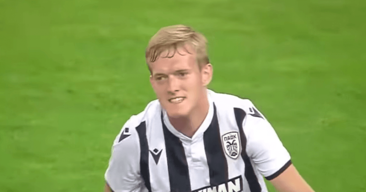 Obrazek newsa : Siódmy gol Karola Świderskiego. Polak dał zwycięstwo PAOK (wideo)