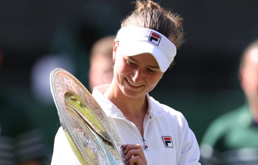 Obrazek newsa : Pierwszy triumf Krejcikovej na Wimbledonie