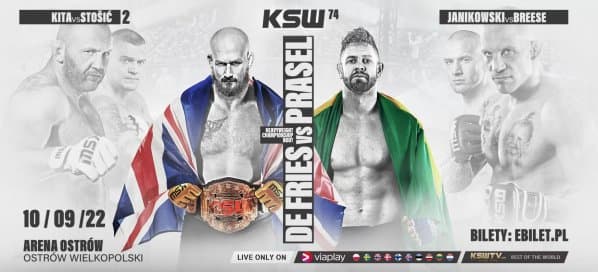Obrazek newsa : KSW 74 typy bukmacherskie [Kursy, Zakłady]
