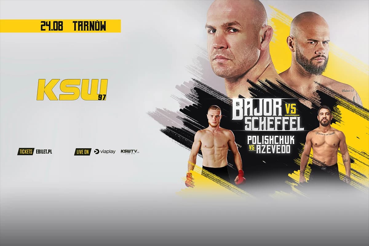 Obrazek newsa : KSW 97 gdzie oglądać? Transmisja Online, Stream za darmo