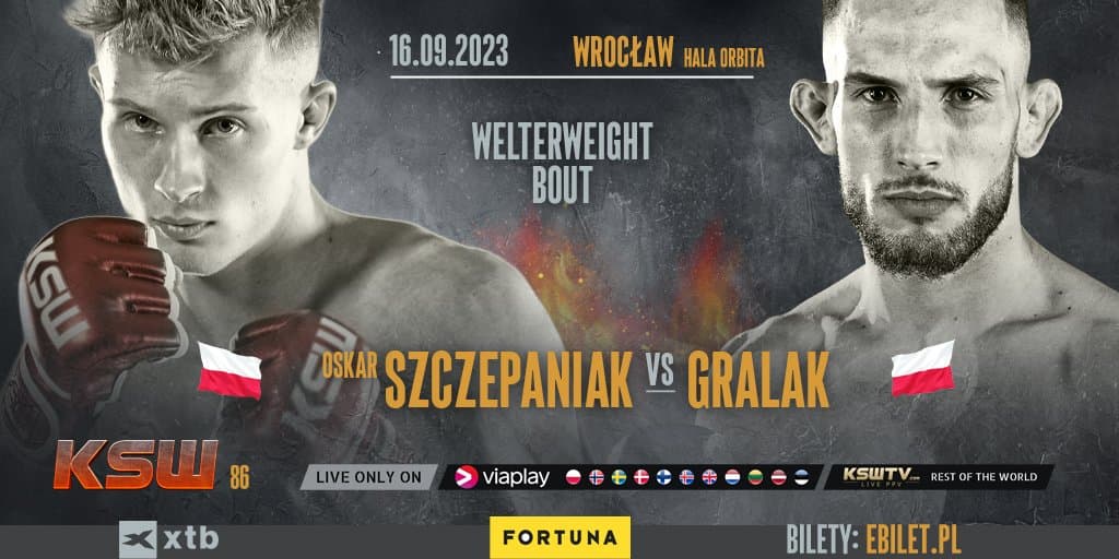 Obrazek newsa : KSW 86: Nowa walka w wadze półśredniej w karcie