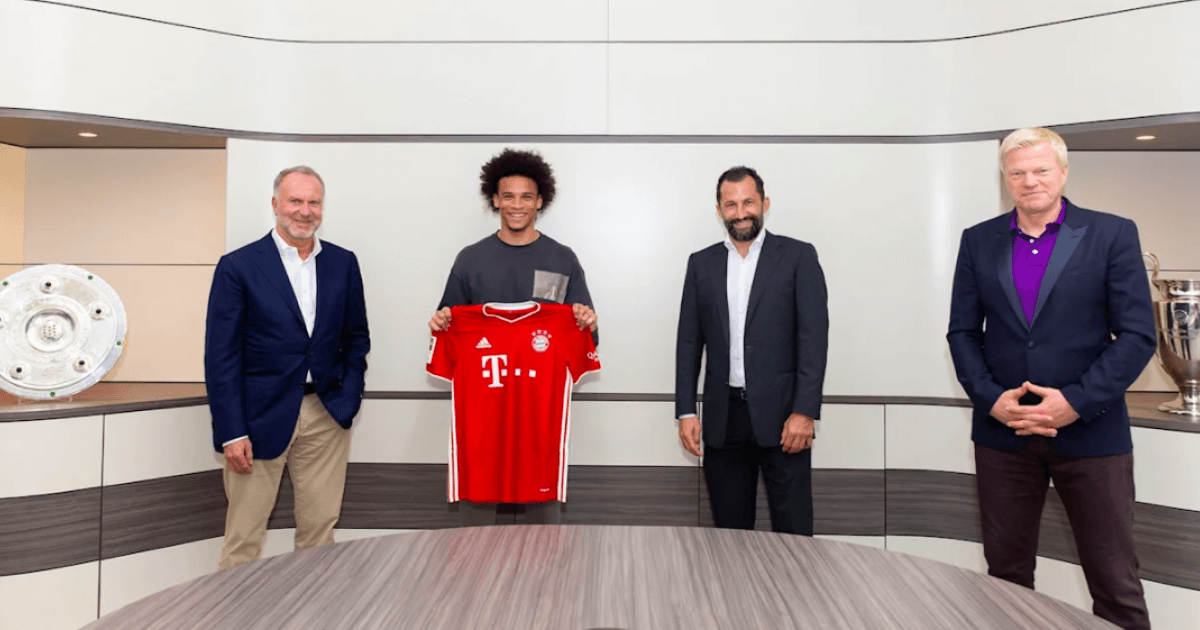 Obrazek newsa : Transfer potwierdzony. Leroy Sane zawodnikiem Bayernu Monachium