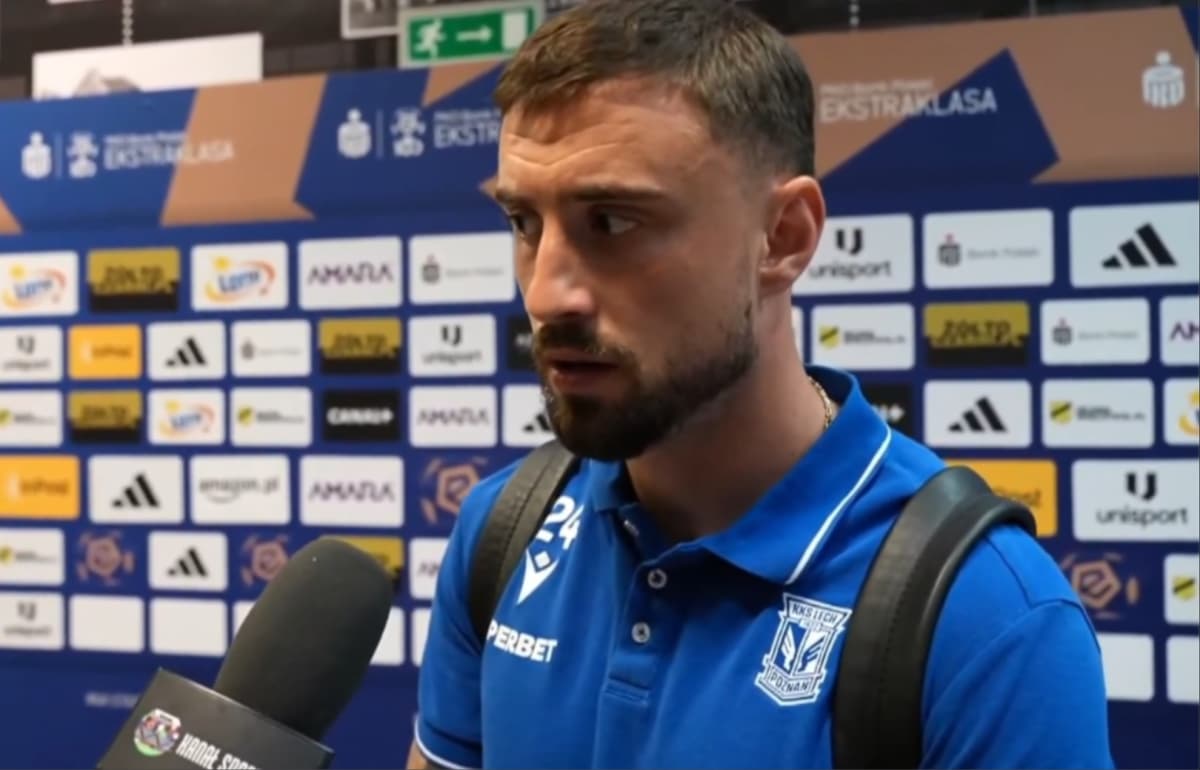 Obrazek newsa : Piłkarz Lecha Poznań zszedł z kontuzją. Trener zabrał głos