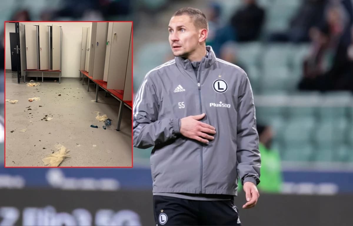 Obrazek newsa : Klasy nie kupisz. Oto, co piłkarze Legii Warszawa zrobili w szatni po porażce z Cracovią