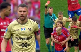 Podolski zabrał głos po wygranej w Pucharze Polski. Skomentował czerwoną kartkę oraz zabrał głos ws. swojej przyszłości