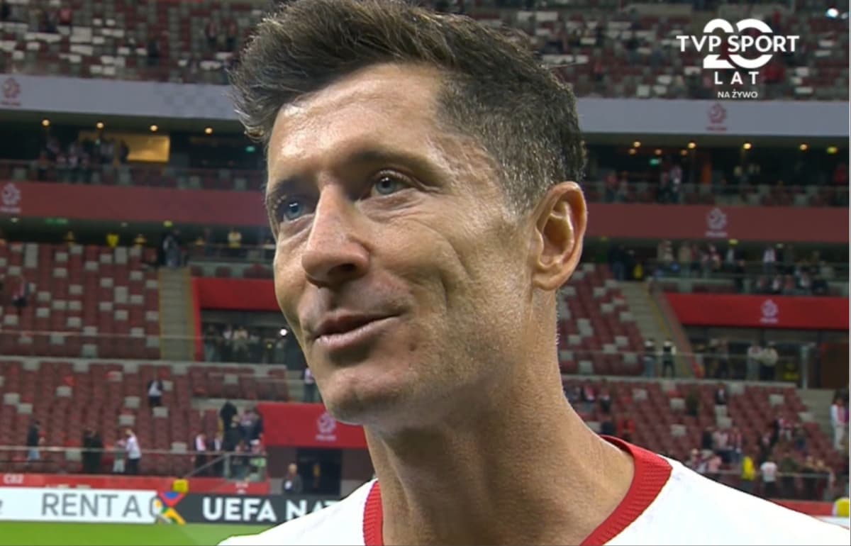 Obrazek newsa : Robert Lewandowski przemówił po meczu z Rumunią. Skomentował swój wyczyn