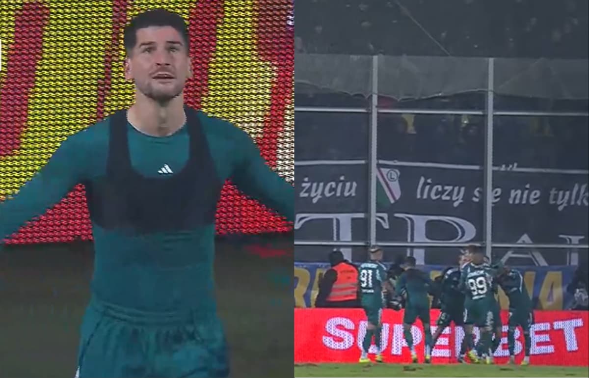 Obrazek newsa : Szalona pogoń Legii Warszawa w doliczonym czasie gry. Dublet Colaka z Arką [WIDEO]