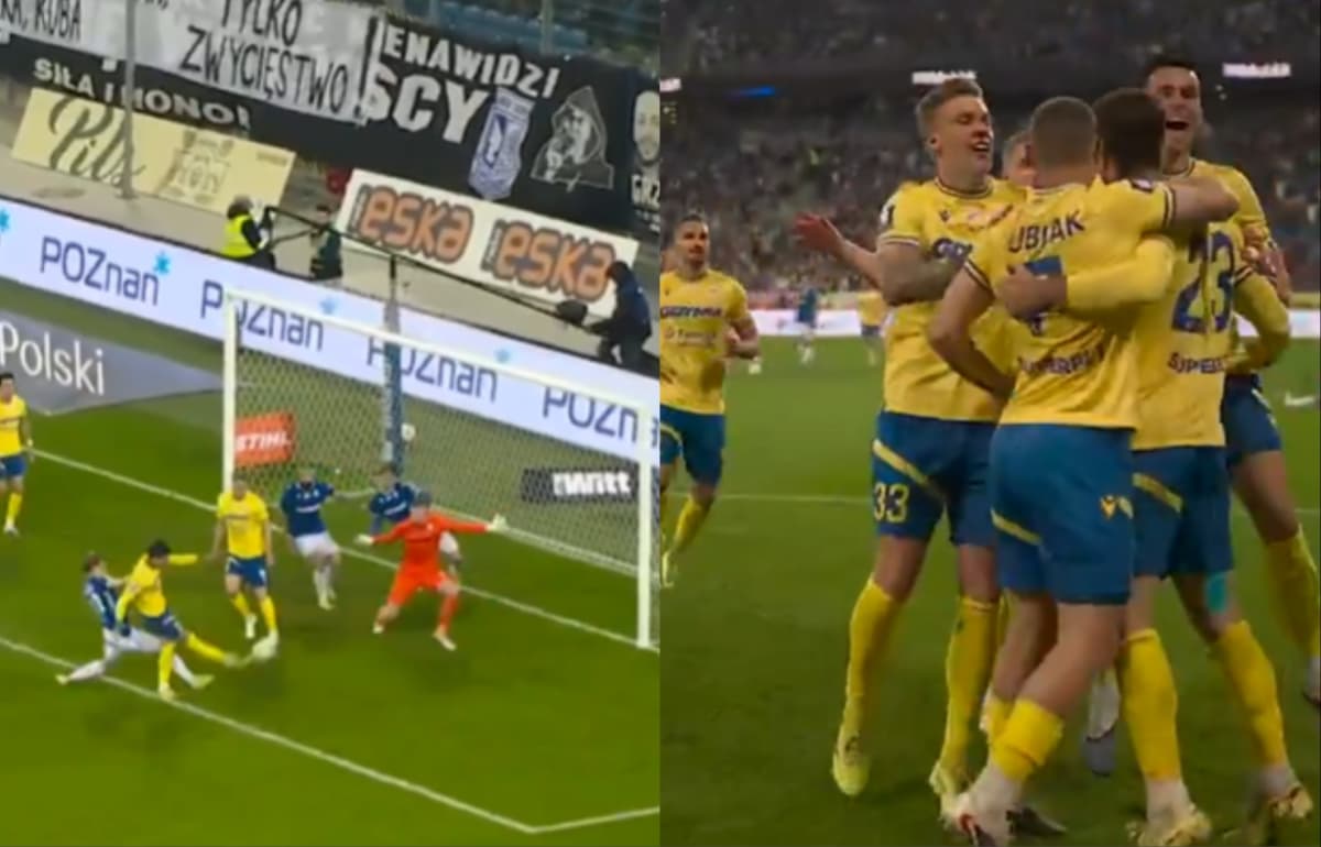 Obrazek newsa : Lech Poznań zatrzymany przez drużynę bijącą się o utrzymanie. 2 gole [WIDEO]
