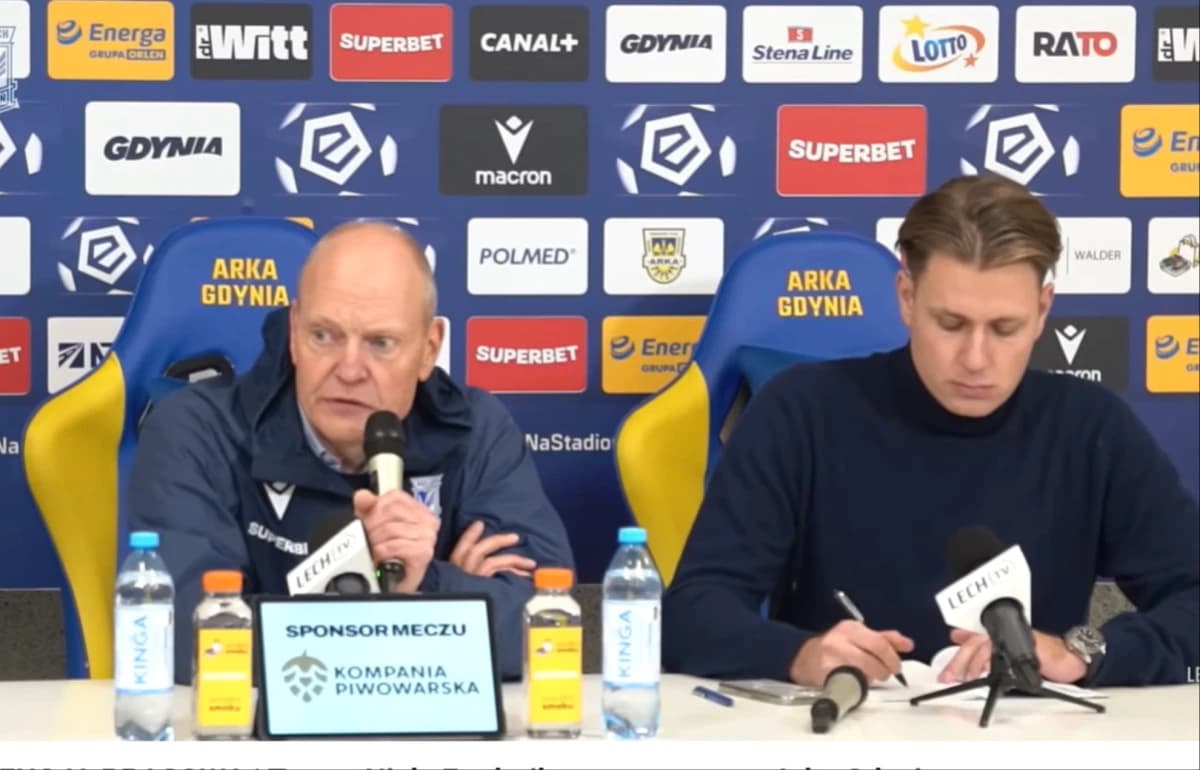 Obrazek newsa : Niels Frederiksen wściekły na sędziego po meczu z Arką Gdynia. "Totalnie się nie zgadzam"