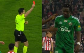 Brutalny faul w meczu Cracovia - Radomiak Radom. Interweniował VAR [WIDEO]