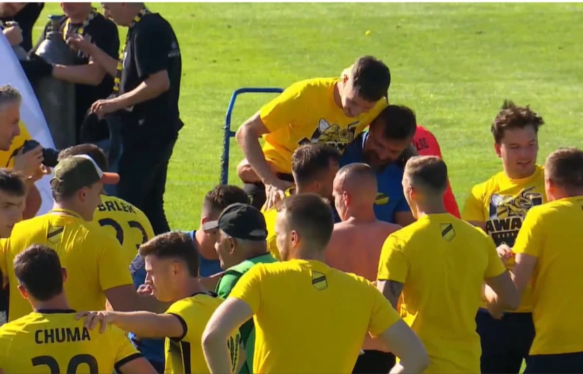 Obrazek newsa : Wieczysta Kraków z historycznym awansem do Betclic 1. ligi! [WIDEO]