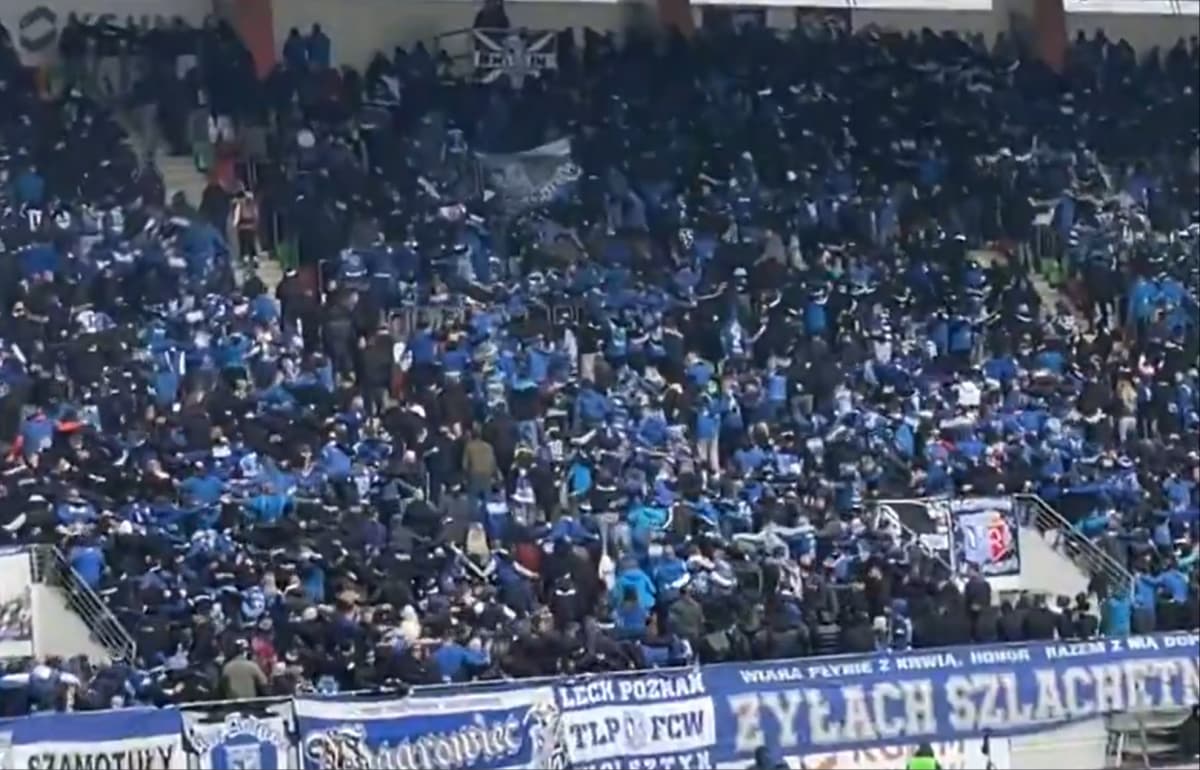 Obrazek newsa : Kibice Lecha Poznań na hitowym meczu z Zagłębiem Lubin. To ich największy wyjazd w tym sezonie