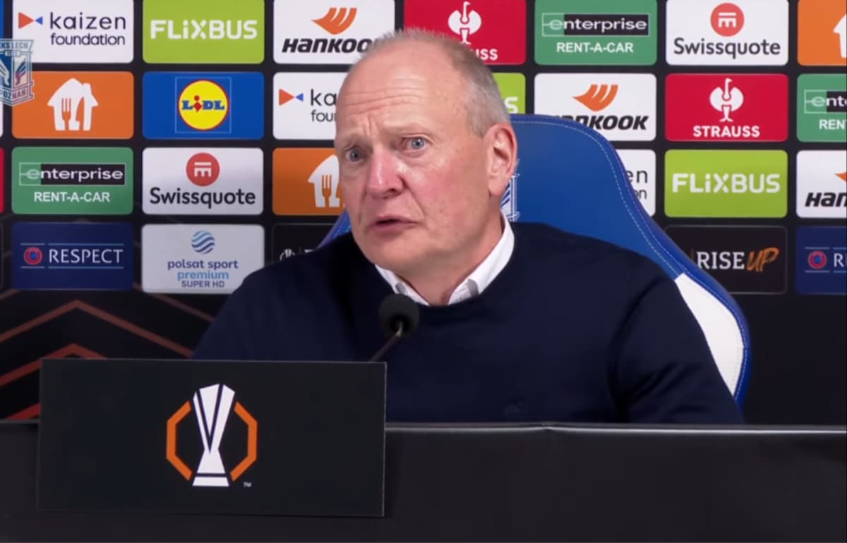 Niels Frederiksen wskazał przyczyny klęski Lecha Poznań z Bayerem Leverkusen. Zabrał też głos ws. Mońki