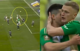 Legia Warszawa z awansem w tabeli ligowej. Lechia Gdańsk blisko spadku. Czerwona kartka [WIDEO]