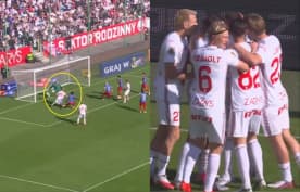 Dwa gole w derbach Śląska! Lider PKO BP Ekstraklasy nie wykorzystał szansy [WIDEO]