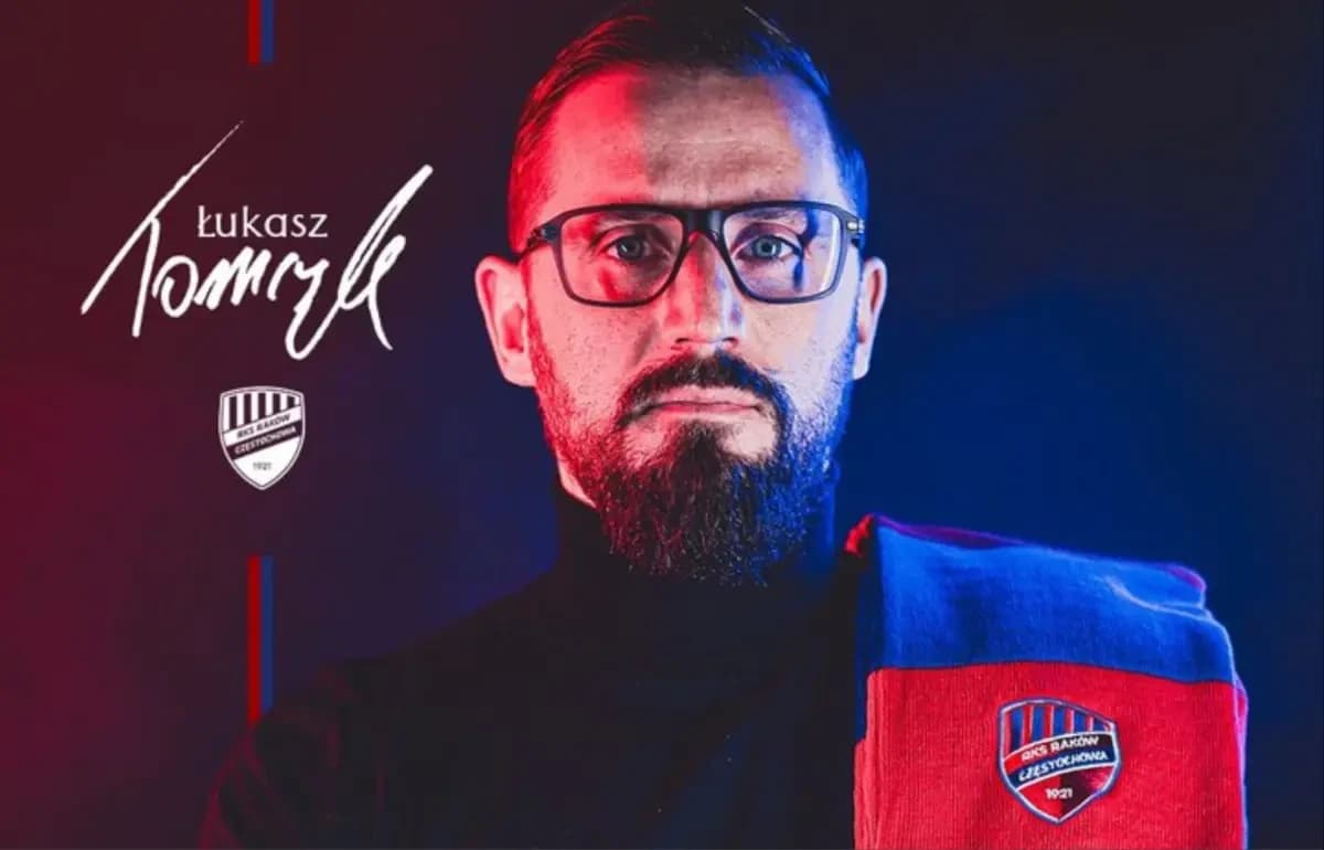 Obrazek newsa : Raków Częstochowa przedstawił sztab szkoleniowy. Trzech asystentów. Kto będzie pomagał Łukaszowi Tomczykowi?