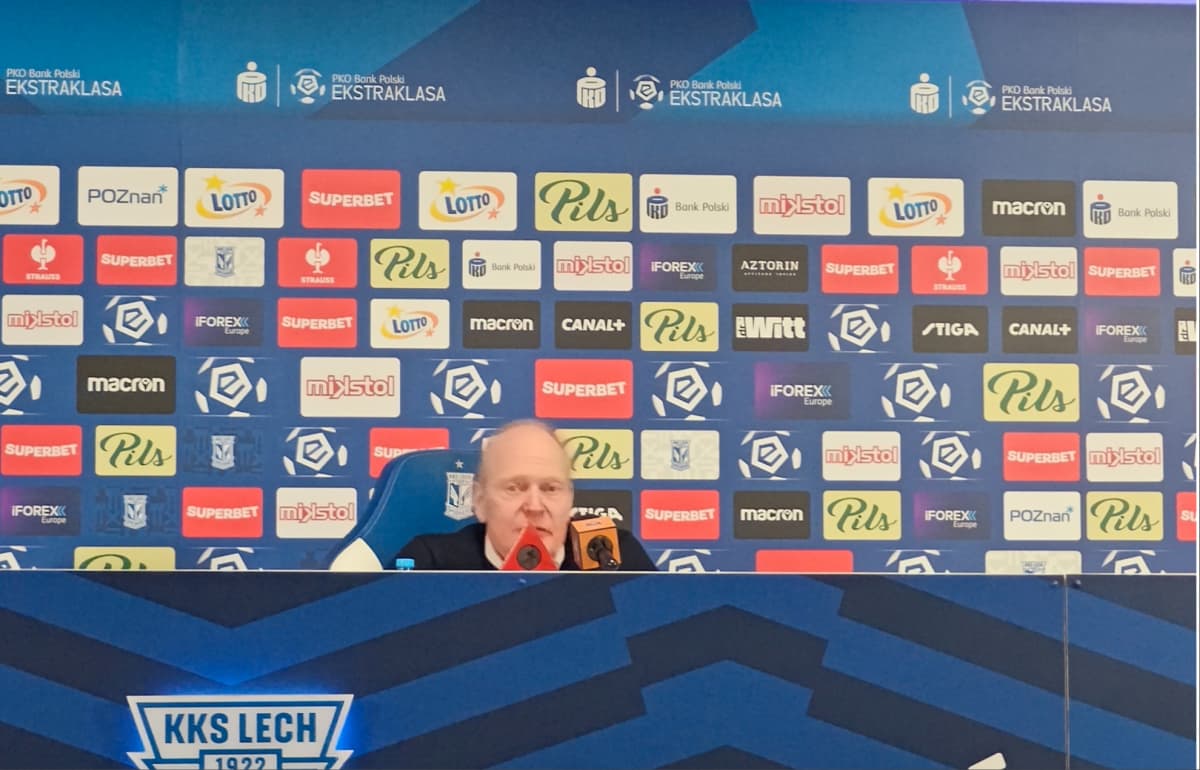 Obrazek newsa : Trener Lecha Poznań zachwycony po kolejnej wygranej. Złożył deklarację