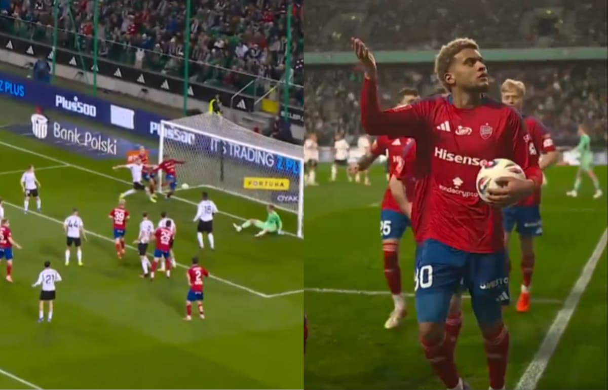 Obrazek newsa : Legia Warszawa opuszcza strefę spadkową i spycha do niej Arkę Gdynia. Nsame bohaterem i antybohaterem [WIDEO]