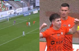 Dramat Zagłębia Lubin! Prowadzili, ale przegrali z czerwoną latarnią ligi [WIDEO]
