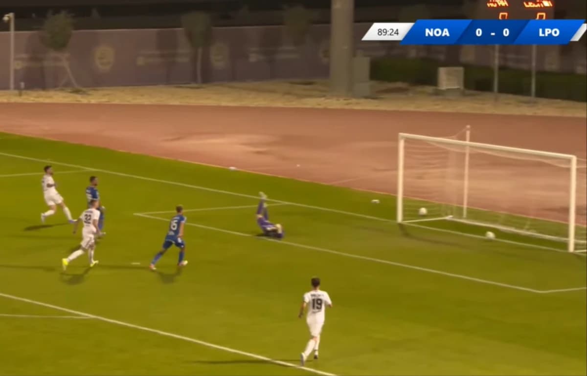 Obrazek newsa : Fatalny błąd Joela Pereiry. Lech Poznań podzielił los Legii Warszawa