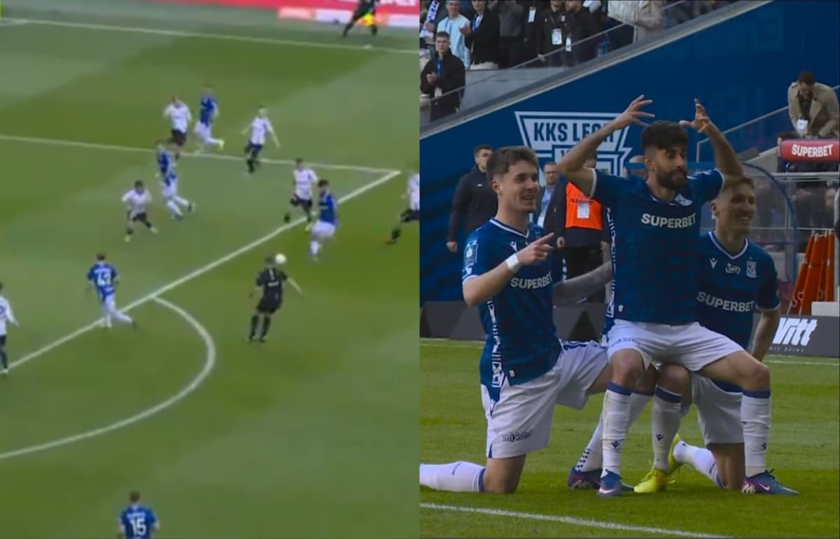 Obrazek newsa : Lech Poznań na autostradzie do mistrzostwa Polski. Mistrz Polski zdemolował Legię Warszawa [WIDEO]