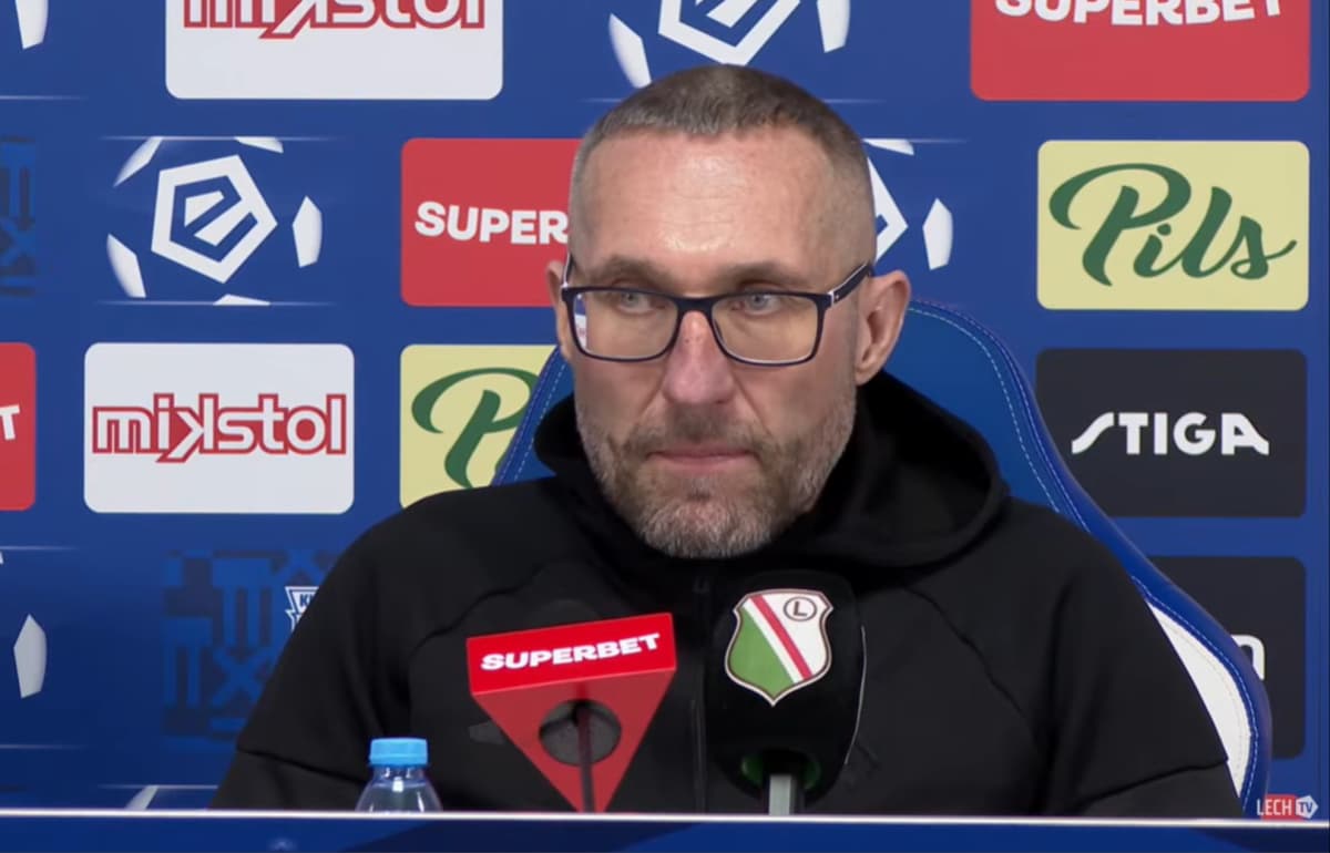 Obrazek newsa : Marek Papszun grzmi po klęsce Legii Warszawa: "Czerwona kartka była nieuzasadniona"