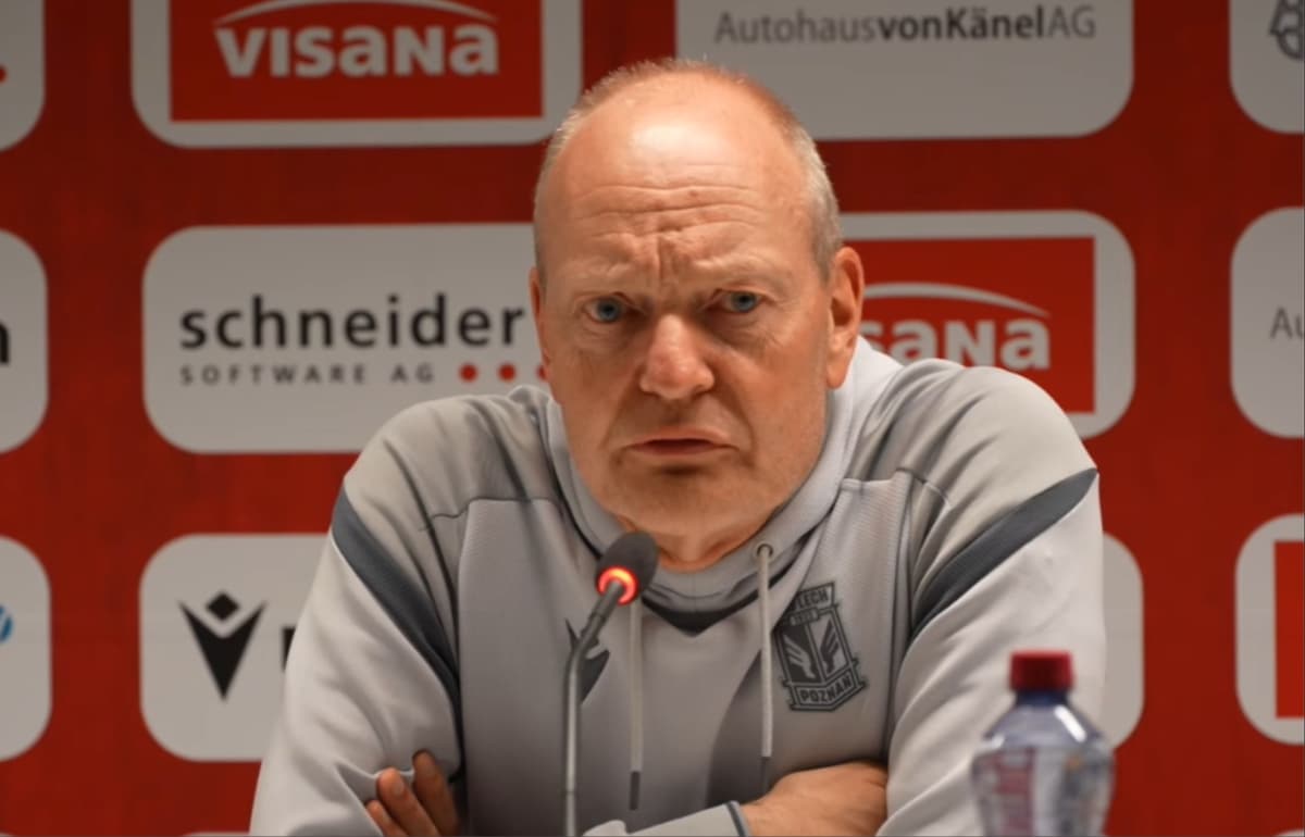 Obrazek newsa : Trener Lecha Poznań zabrał głos przed rewanżem z FC Thun. "Zaczynamy od 0:0"