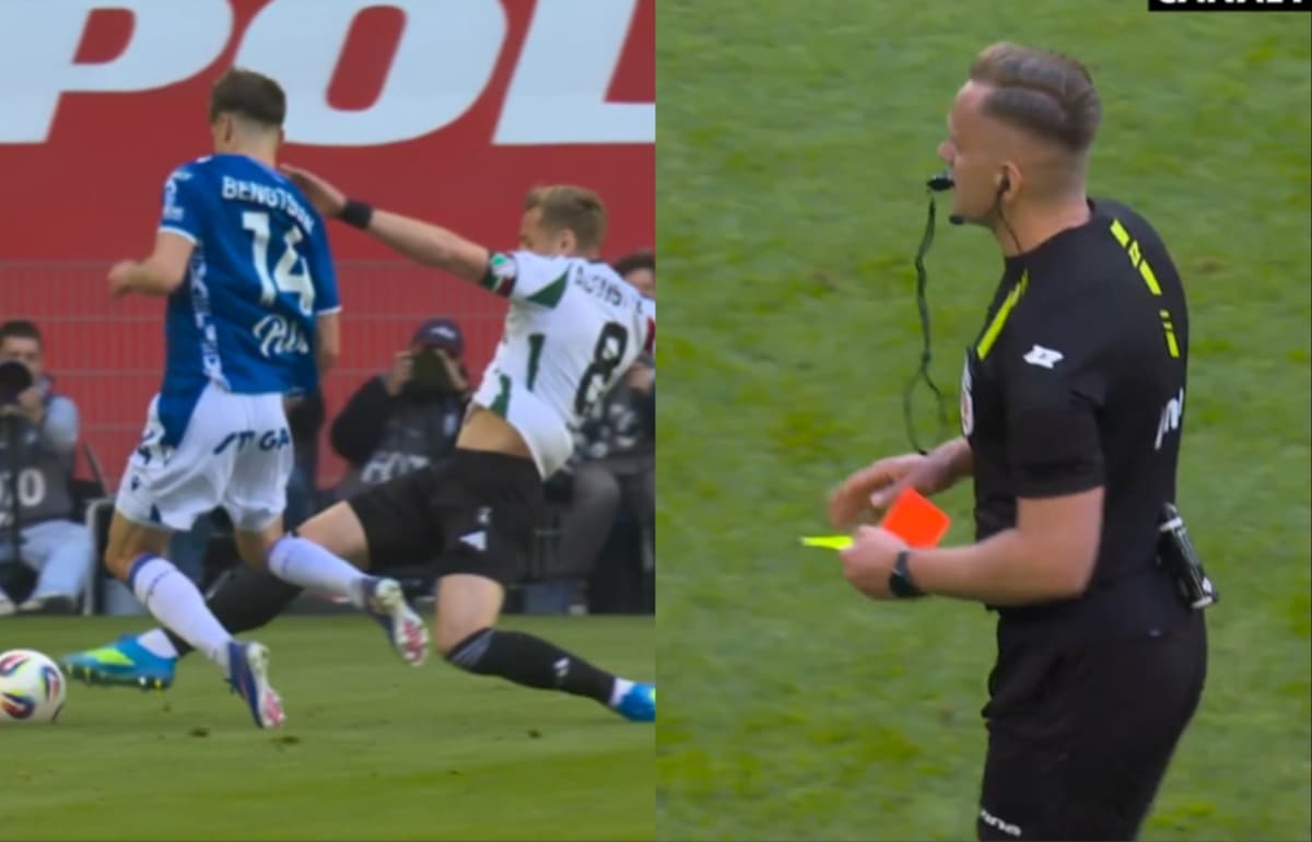 Obrazek newsa : Rafał Augustyniak niesłusznie wyleciał z boiska. "To jest kluczem do oceny"