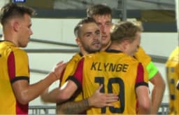 Obrazek news: Jagiellonia Białystok z historycznym awansem do fazy ligowej Ligi Europy. Drużyna Adriana Siemieńca dobiła Gruzinów [WIDEO]