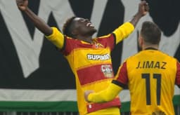 Obrazek news: Deklasacja w Pucharze Polski! Jagiellonia Białystok zniszczyła Lechię Gdańsk. Hat-trick Senegalczyka [WIDEO]