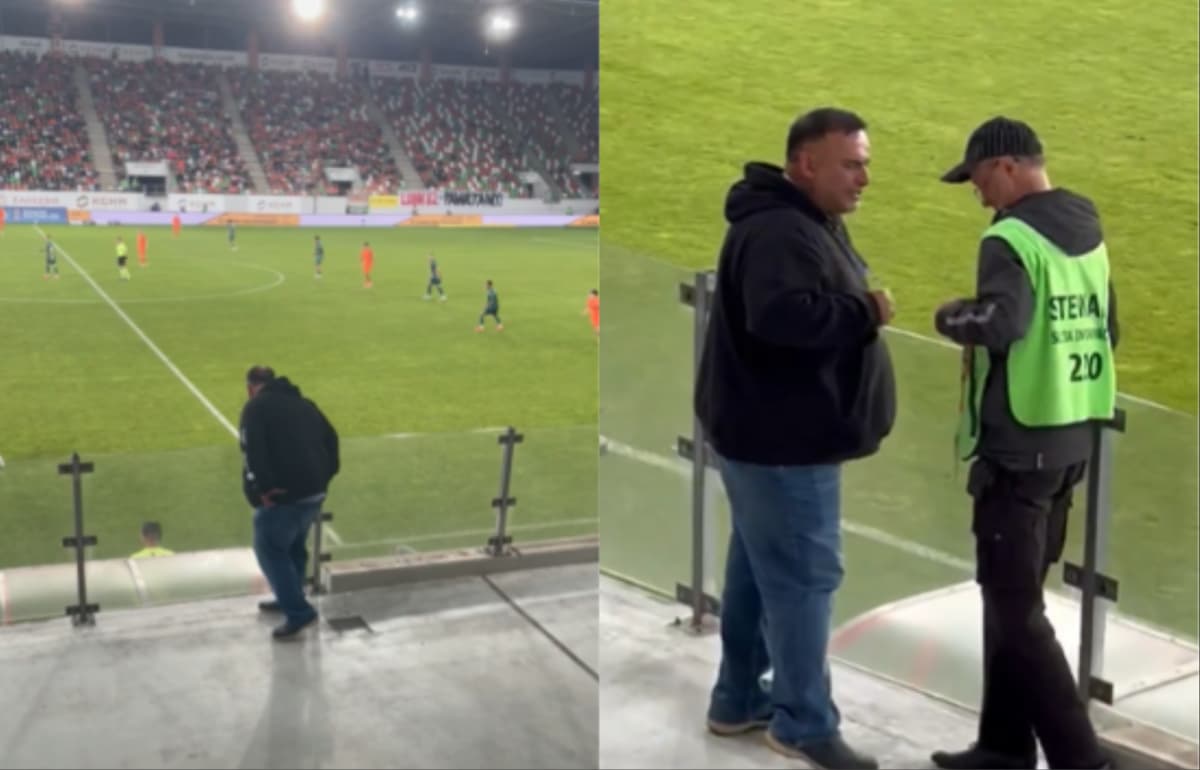 Obrazek newsa : Sceny w Lubinie. Właściciel Pogoni Szczecin nie wytrzymał i ruszył na sędziego [WIDEO]