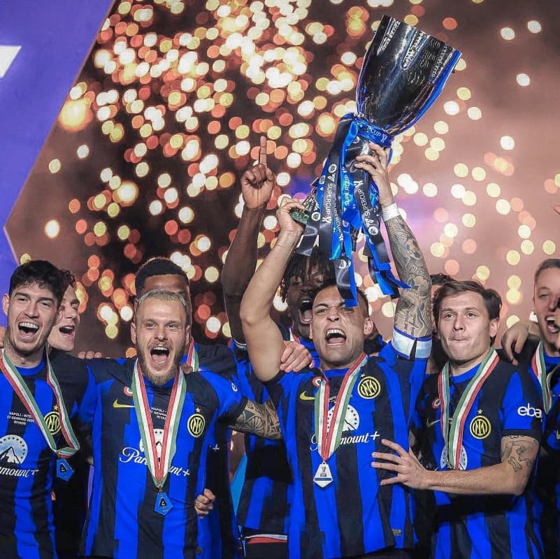 Obrazek newsa : Superpuchar Włoch: Inter triumfuje po golu w samej końcówce!