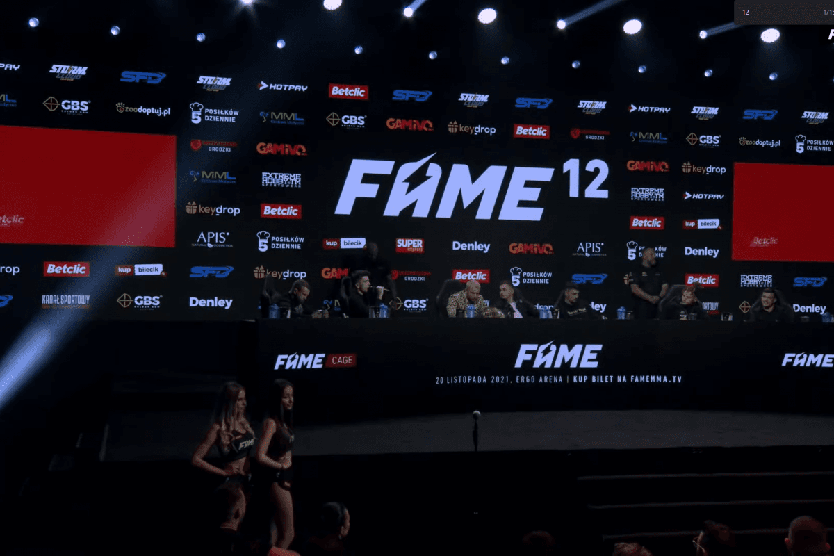 Obrazek newsa : FAME MMA 12: Typy i kursy bukmacherskie