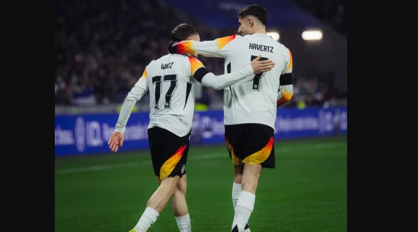 Obrazek newsa : Niemcy wygrywają z Francją. Błyskawiczny gol Wirtza (WIDEO)