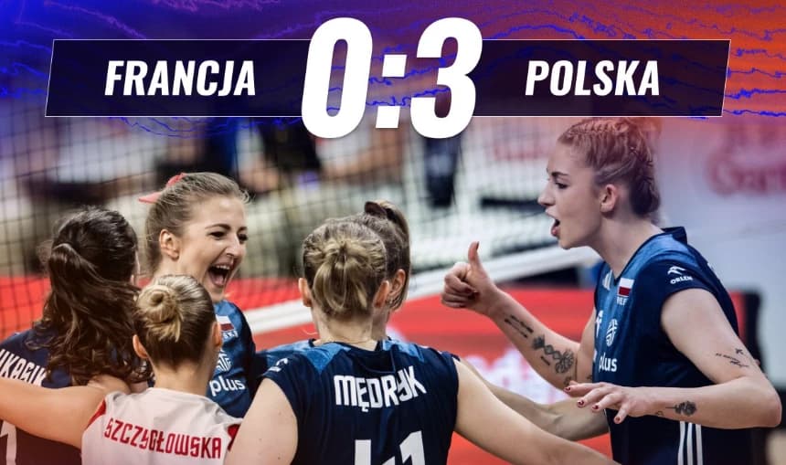 Obrazek newsa : Liga Narodów: Polki pewnie pokonały Francję
