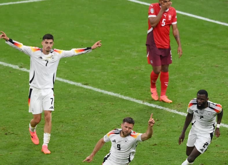 Obrazek newsa : EURO 2024: Szwajcaria urwała punkty Niemcom (WIDEO)