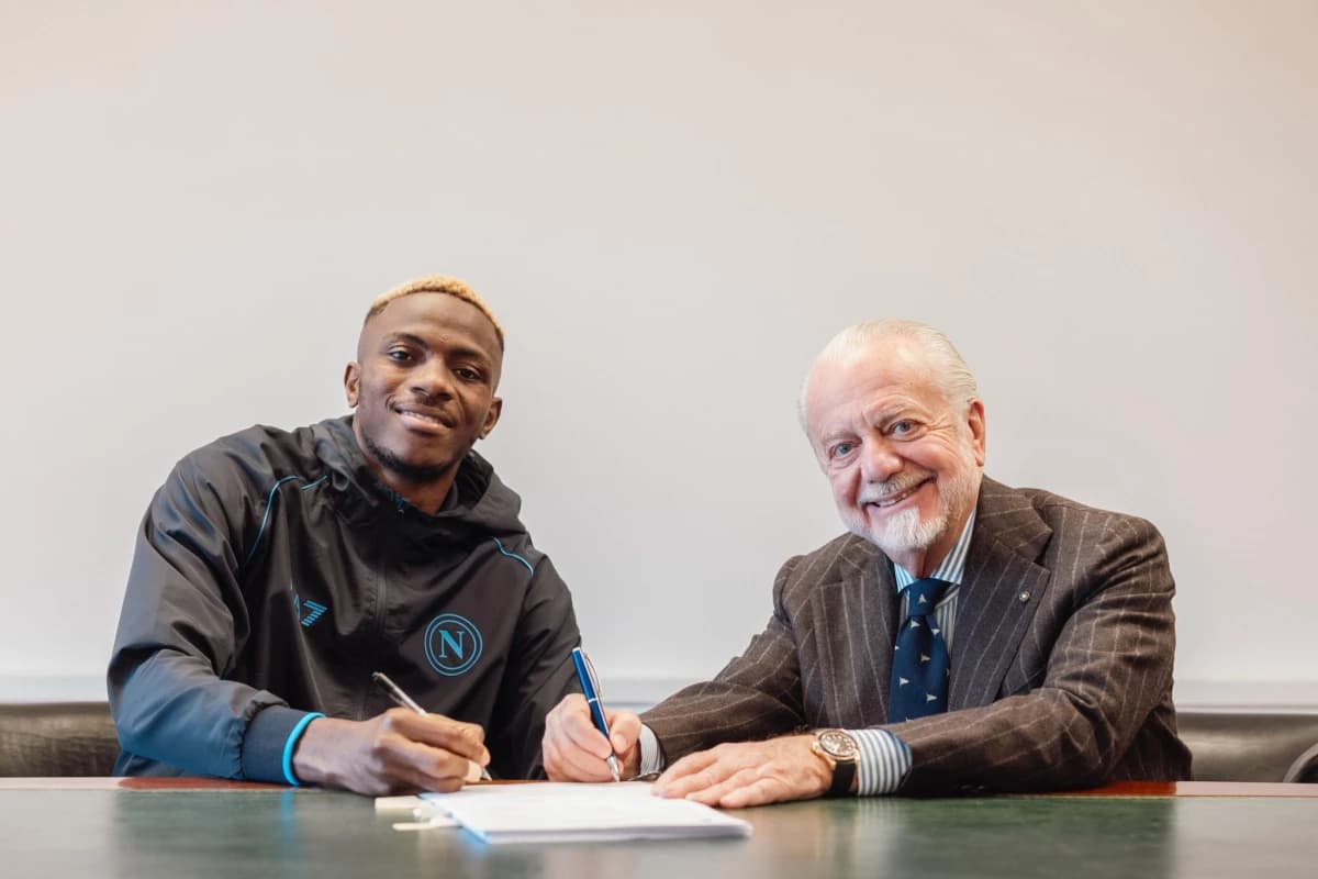 Obrazek newsa : Oficjalnie: Napoli potwierdza! Osimhen z nowym kontraktem