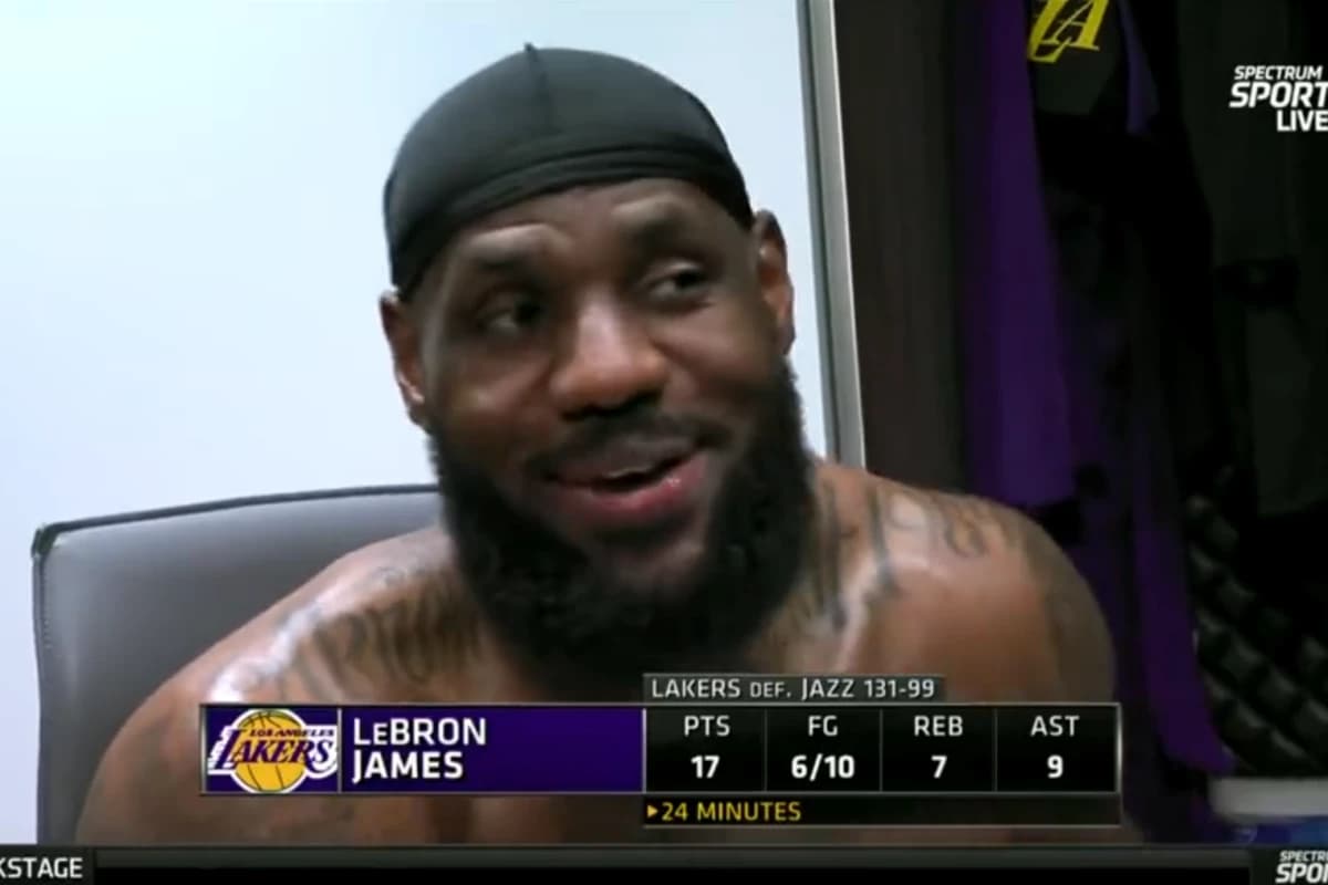 Obrazek newsa : LeBron James z kolejnym rekordem! Gracz Lakers śrubuje statystyki