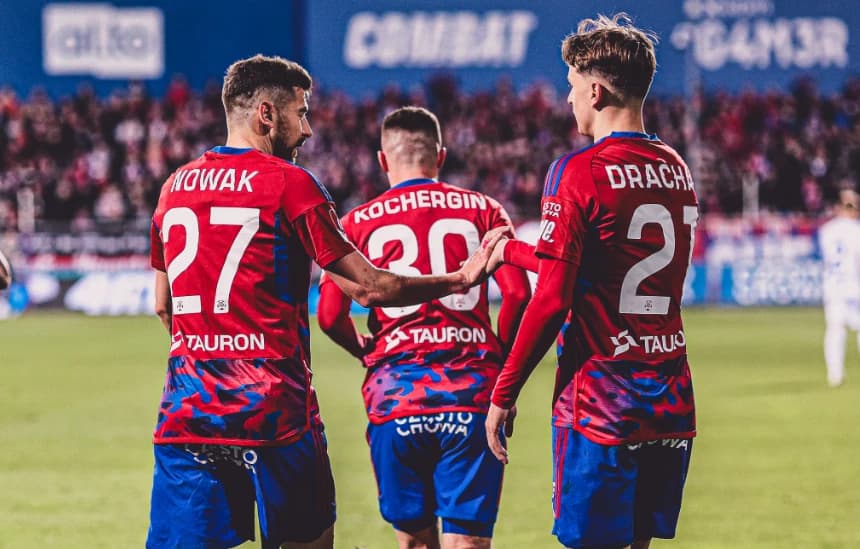 Obrazek newsa : PKO Ekstraklasa: Raków Częstochowa znokautował Lecha Poznań (SKRÓT WIDEO)