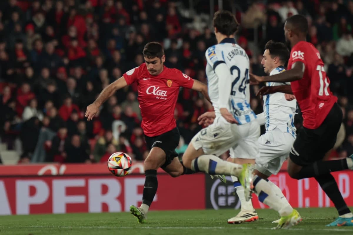 Obrazek newsa : Copa del Rey: Mallorca i Sociedad na remis w pierwszym meczu