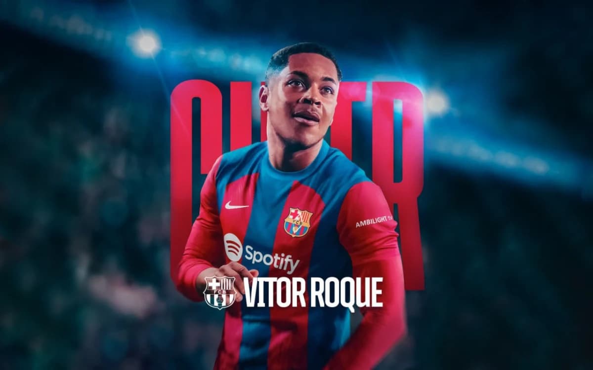 Obrazek newsa : Barcelona otrzymała ofertę za Vitora Roque