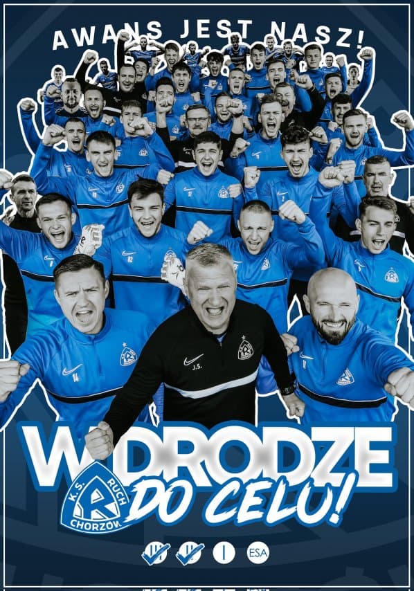 Obrazek newsa : Ruch wygrywa finał baraży z Motorem i w następnym sezonie zagra w I lidze! 